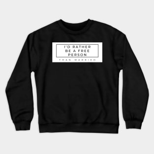 MGTOW T-2107 Crewneck Sweatshirt